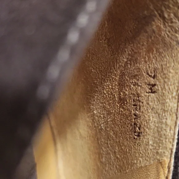 MK Brown suede wedges - Picture 3 of 4